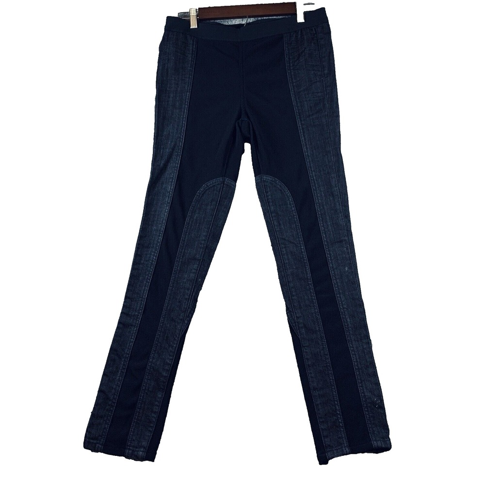 BCBGMAXAZRIA Jackson Pants Women's Pull on Mid Rise Night Sand Size M